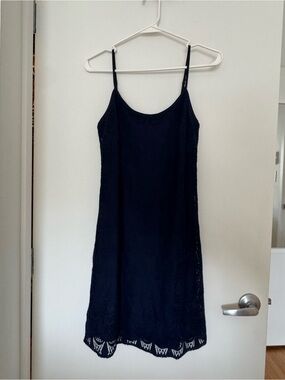 Lilly Pulitzer Navy Blue Lace Dress